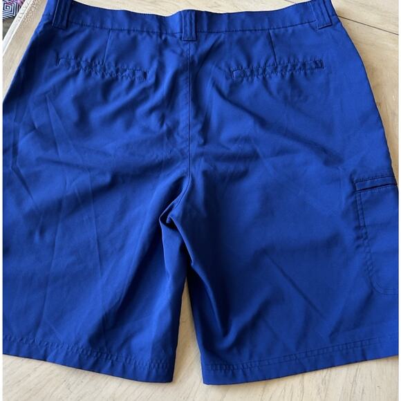 2 PGA Tour Golf Shorts Men’s 36 Red & Blue Stretch VTG Casual Classic Comfort - Picture 7 of 16